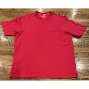 Tommy Bahama Bali Skyline T-Shirt Men’s Large Paradise Red - Resort Luxury